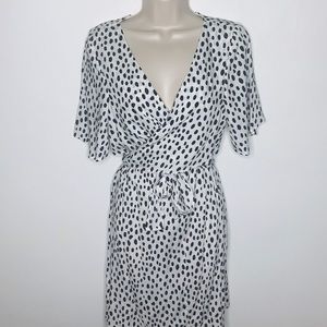 Zara Polka Dot Dress NWT XS